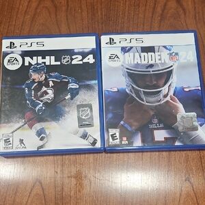 NHL 24 and Madden NFL 24 for PS5 - Blue
